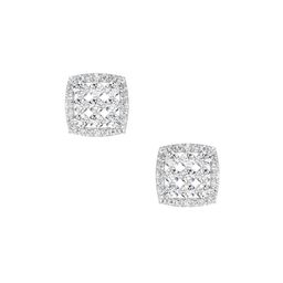 Sparkles Lab Grown Diamond 1 Carat Round Halo Stud Earrings for Women-image-78