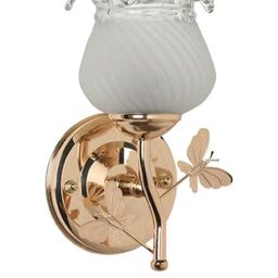 Somil Premium Designer Glass Wall / Night Lamp Elegant & Stylish Dcor Accent for Modern Interiors, color- - White; Size,- 20 X 18 X 25 CM-picture-1