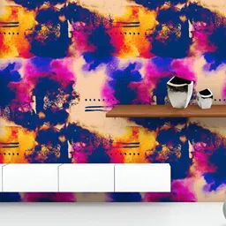 ArtzFolio Printed UV-Resistant Anti-Bacterial Colorful Abstract Watercolor Peel & Stick Wallpaper-image-37