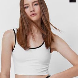 MIXFIT Women Pack of 2 Boat Neck Sleeveless Fitted Crop Top-picture-48