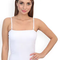 Glamoras Padded Non Wired Adjustable Strap Camisole GL-CAMISOLE-2028-WHITE-M-image-86