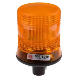 RS PRO Amber Flashing Beacon 10-100 V DC DIN Mount Tube Mount LED Bulb IP56, 9076019-image-89