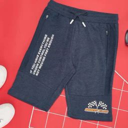 Pantaloons Junior Estate Blue Cotton Printed Shorts-image-23