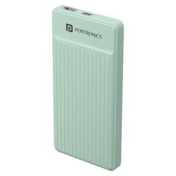Portronics Luxcell B 10000mAh Power Bank 22.5W with Fast Charging & Mach USB A Output (Green)-11