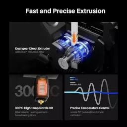 ELEGOO Neptune 4 Max Large Fdm Printer 3D Printer 500 mm/S With High-Temp Nozzle, Multicolor image 4