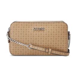 Guess Mocha Printed Tidewood Mini Crossbody Bag-picture-37