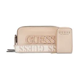 Guess Sand Solid Mackendra Mini Crossbody With Pouch-image-4