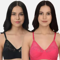 Mod & Shy Multi Lace Print Bra Set-picture-13