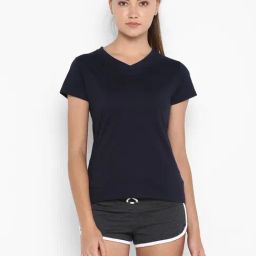 Appulse Navy Cotton Slim Fit T-Shirt-picture-26