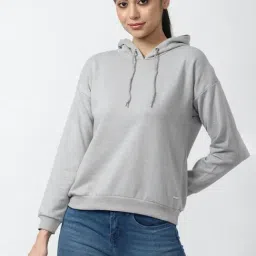 Van Heusen Grey Textured Hoodie-picture-24
