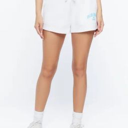 Forever 21 White Regular Fit Knit Shorts-image-44
