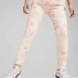 Puma Unisex Island Pink Cotton Print Full Sleeves Tights-image-40