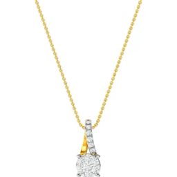 Kisna Diamond & Gold Jewellery 18k Liza Pendant-image-27