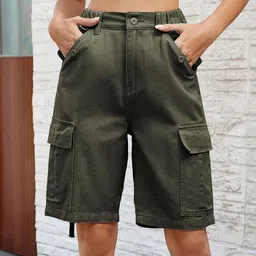 StyleCast Women Cargo Shorts-picture-35