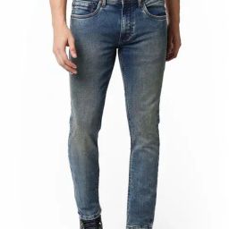 Basics Blue Skinny Fit Jeans-picture-47