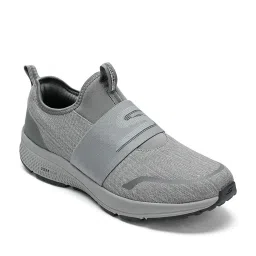 Skechers Men's GO RUN CONSISTENT - AMBITION Grey Running Shoes image 2