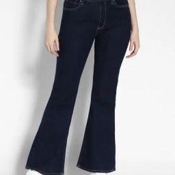 American Eagle Navy Cotton Solid Jeans-image-74