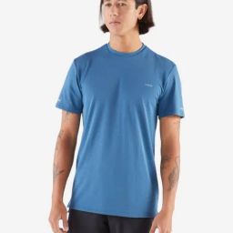 KIPRUN By Decathlon Men Blue Regular Fit T-Shirt-image-57