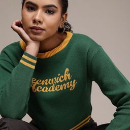 Roadster Typography Crop Pullover-image-91
