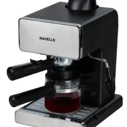 Havells Donato Espresso Stainless Steel Coffee/Cappuccino Maker 800 W Silver & Black GHBCMAKS080-image-43