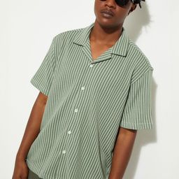 max Men Opaque Striped Casual Shirt-image-78
