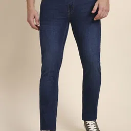 Greenfibre Slim Fit Mid-Rise Light Fade Jeans-image-75