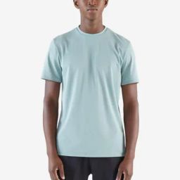 KIPRUN By Decathlon Men Frozen Green Regular Fit T-Shirt-30