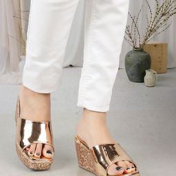 ICONICS Open Toe Wedges-58