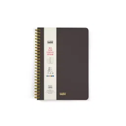 Solo A5 Special Edition 160 Pages Velvet Finish Notebook Chocolate, NA504L-33