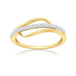 Malabar Gold and Diamonds 18k Rose Diamond Ring for Women-picture-43