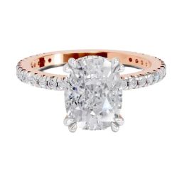 Sparkles Lab Grown Diamond 14k (585) Rose Gold Ring for Women-picture-46
