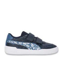 Puma Kids Multiflex Icy Monster Navy Sneakers-image-11