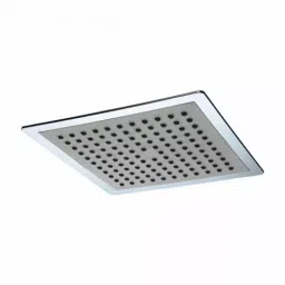 PLUMBER Slim Overhead Rain Shower with Grey Face Plate 225x225 mm with Square Shower Arm, SLM-8000-image-28