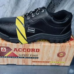 Accord 10.0 No. Black Plain Toe Safety shoes-image-61