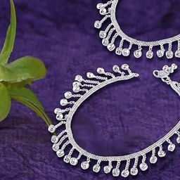 Lila Silver-Plated Anklet-18