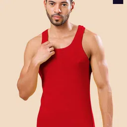 Friskers Pack Of 2 Sleeveless Cotton Basic Gym Vests-picture-23
