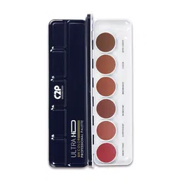 C2P PROFESSIONAL MAKEUP 6 In 1 Waterproof Lipstick Palette - 21 g -Neud Whisper-19