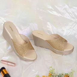 Metro Textured Block Peep Toes image 1
