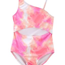 Carter's Tie Dye 1 Piece Swimsuit - Pink-image-53