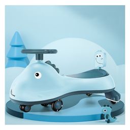 R for Rabbit Iya Iya Dino Swing Car With Light & Music - Blue-96