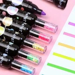 SKB Planet Theme Chisel Tip Highlighter Pens 6 Pcs - Multicolor-picture-30