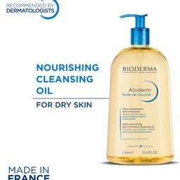 Bioderma Shower Oil Atoderm Huile De Douche With Niacinamide - 1 Litre-image-64