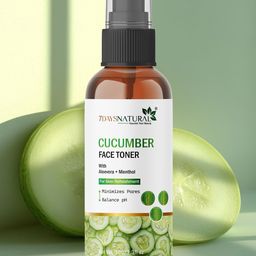 7DAYS Natural Cucumber Face Toner With Aloevera For Skin Refreshment - 100 ml-2