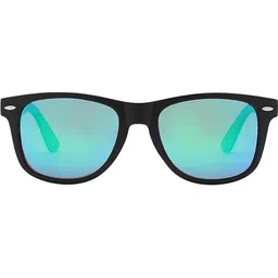 Arzonai Unisex Black Lens & Black Shield Sunglasses with-picture-14