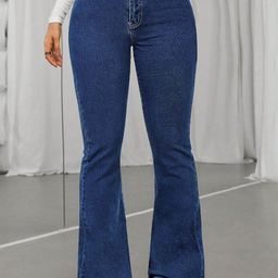 Kotty Women Bootcut Mid-Rise Stretchable Jeans-picture-10