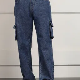 ANGERHOOD Men Easy Wash Cargos Trousers-picture-13