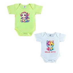 Cute Pals Kids-Unisex Multicoloured Cotton Rompers-image-47