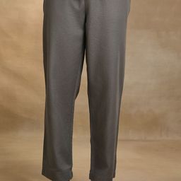 Uncluttered Closet Men Relaxed Baggy Mid-Rise Trousers-picture-7