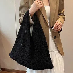 StyleCast x Revolte Women Textured Oversized Tote Bag-52