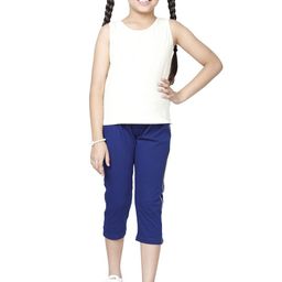 BAESD Girls Regular Fit High-Rise Cotton Capris-image-90
